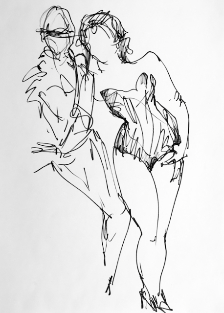 Model-Artist encounter